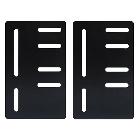 DOBA-BNT 6.25 x 4 in. Structures Modification Plate for Special Headboards - Black SA2589341